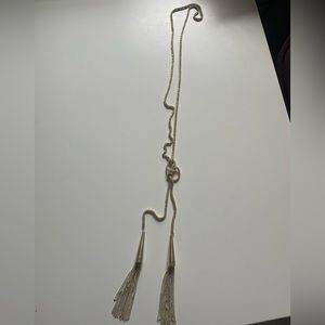 Kendra Scott Gold Tassel Necklace